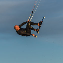 Le Barcares Kitesurfers Gerrit en Lars